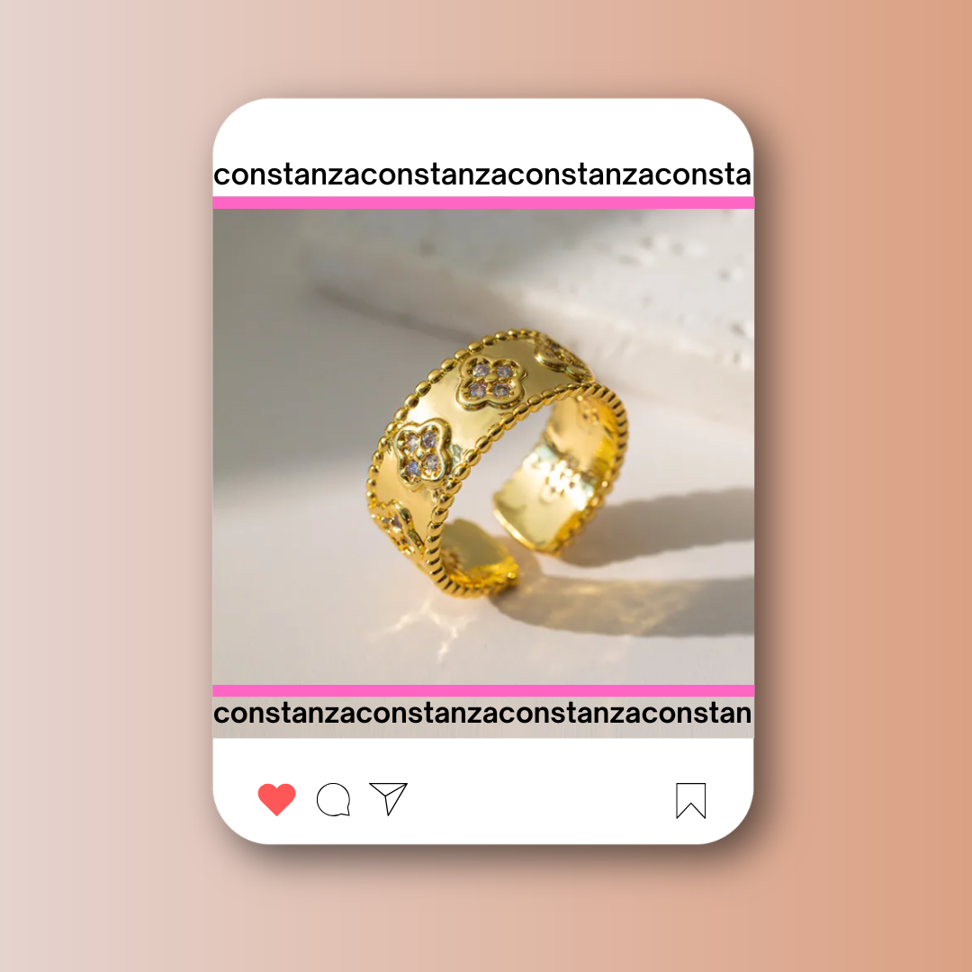 Anillo VC Ajustable Gold